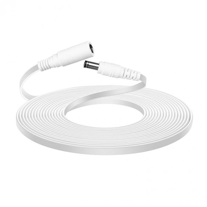 1m 3m 5m 12V 男性から男性 女性 フラットDC 5.5x2.1mm 5.5x2.5mm 3.5x1.35mm バレルジャック 電源延長ケーブル CCTVカメラ LED 7