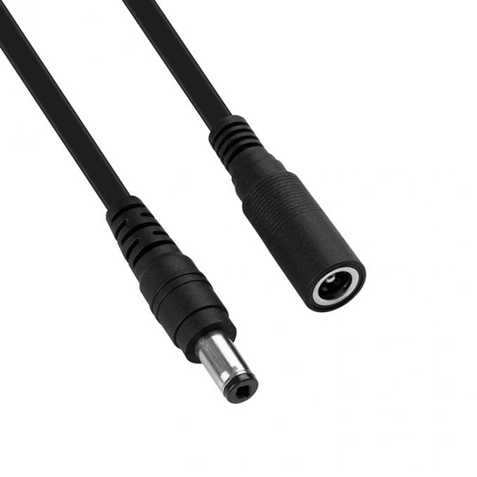 1m 3m 5m 12V 男性から男性 女性 フラットDC 5.5x2.1mm 5.5x2.5mm 3.5x1.35mm バレルジャック 電源延長ケーブル CCTVカメラ LED 5