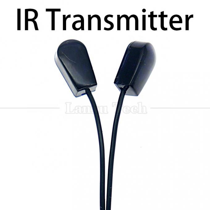 スプリッタ 3.5mm オーディオ ジャック 赤外線 リモート Mi エミッター IR 送信機 IR 受信機 エクステンダーケーブル 1
