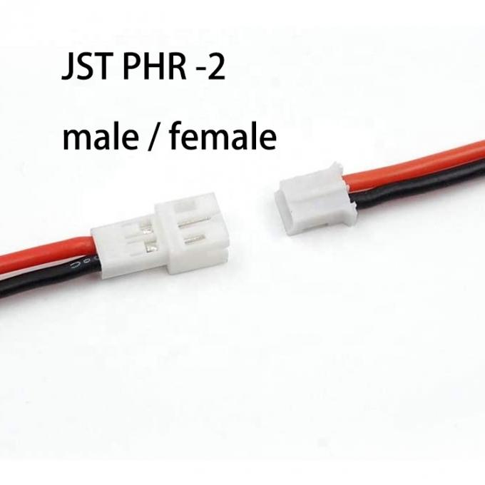男性 女性 2ピン JST PH 2.0 ピッチ 2.0mm コンネクタワイヤ ハーネスケーブル 3