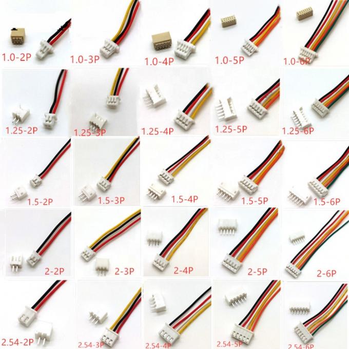 カスタムワイヤハーネス モレックス JST PH XH SH 2p 3p 4p 5p 6p 7p 8p 9p 10p コネクタ・アセンブリケーブル 0