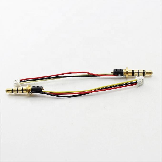 カスタム 3.5mm TRRS オーディオ ジャックから 3 ピン モレックス 1.25mm ピッチ コンネクタ ワイヤーケーブル 0