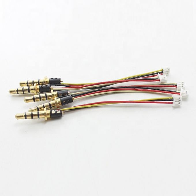 カスタム 3.5mm TRRS オーディオ ジャックから 3 ピン モレックス 1.25mm ピッチ コンネクタ ワイヤーケーブル 3