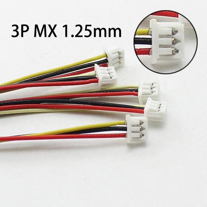 カスタム 3.5mm TRRS オーディオ ジャックから 3 ピン モレックス 1.25mm ピッチ コンネクタ ワイヤーケーブル 2