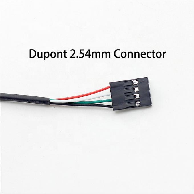 カスタム4ピンデュポン 2.54mmからモレックス 1.25mmピッチコネクタワイヤーハーネスアセンブリケーブル 1