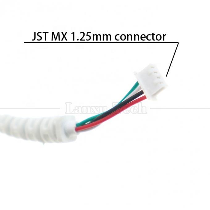カスタマイズされた3.5mmオーディオジャック TRRSからJST MX 1.25mm 4pワイヤーハーネスケーブル 2