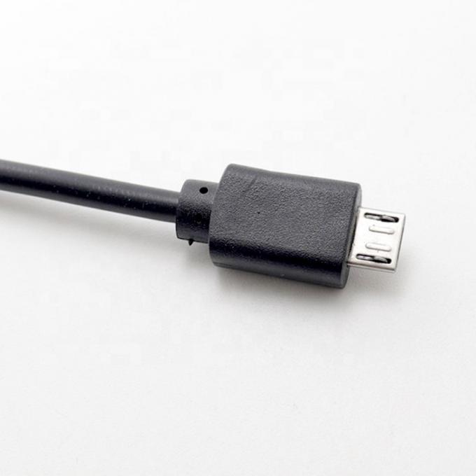 オーダーメイド 10cm 30cm 0.5m 1m マイクロB 5Pから2P JST XH 2.54mm 接続ケーブル 3