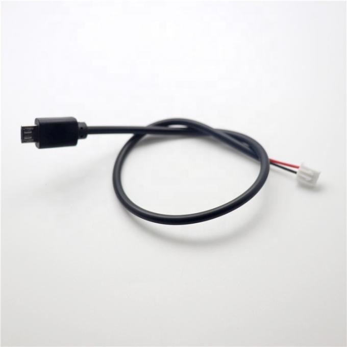 オーダーメイド 10cm 30cm 0.5m 1m マイクロB 5Pから2P JST XH 2.54mm 接続ケーブル 5