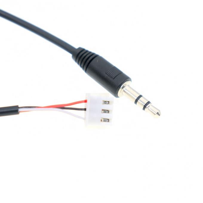 カスタマイズされた3.5mm TRSオーディオジャックからJST XH 3ピン接続ケーブル 1