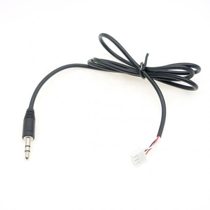 カスタマイズされた3.5mm TRSオーディオジャックからJST XH 3ピン接続ケーブル 3