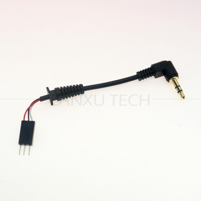 OEM オーダーメイド 3.5mm TRS TRRS オーディオ ジャックからデュポン接続ケーブル 4