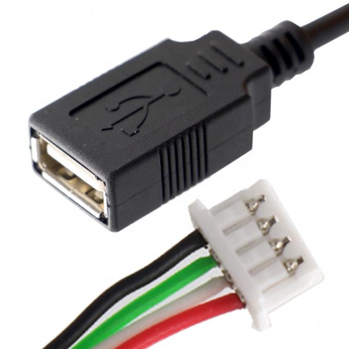 OEM組立 USB A 女性からJST 2 3ピン PH XH 1.0mm 1.5mm 2mm接続ピッチケーブル 1