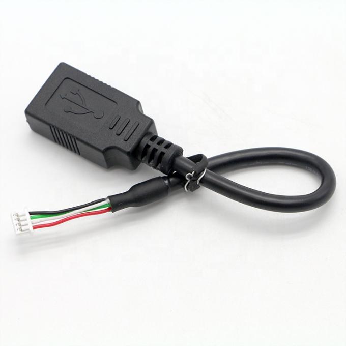OEM組立 USB A 女性からJST 2 3ピン PH XH 1.0mm 1.5mm 2mm接続ピッチケーブル 4
