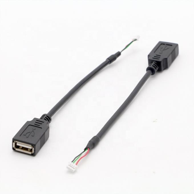 OEM組立 USB A 女性からJST 2 3ピン PH XH 1.0mm 1.5mm 2mm接続ピッチケーブル 5