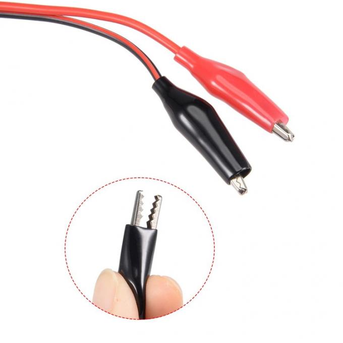 2.1mmx5.5mm 12V DC 男性ジャックからアリガターのクリップ電源ケーブルコネクタ CCTVセキュリティカメラ照明 5