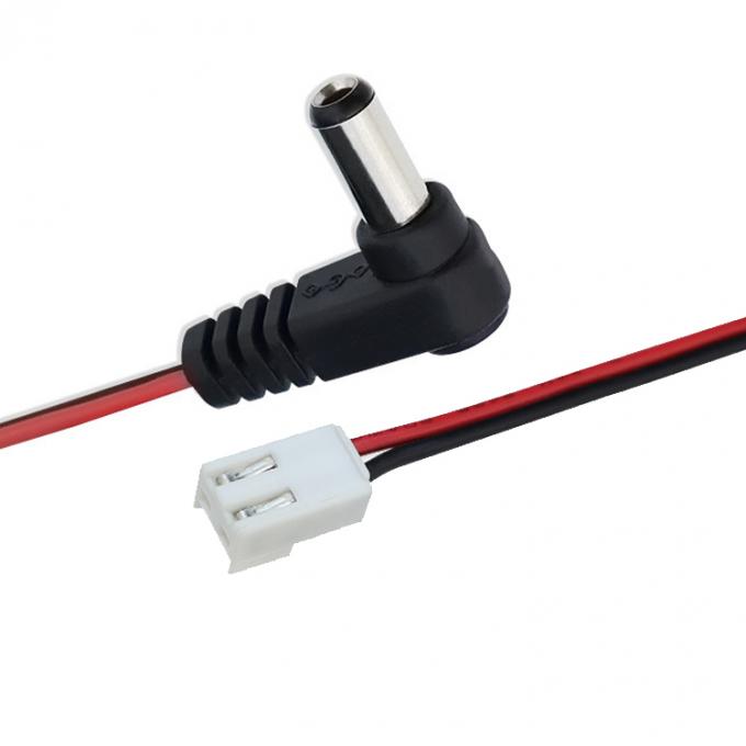 オーダーメイド OEM DC バレル ジャック JST XH 2ピン 2.54 ピッチ パワーケーブル 4