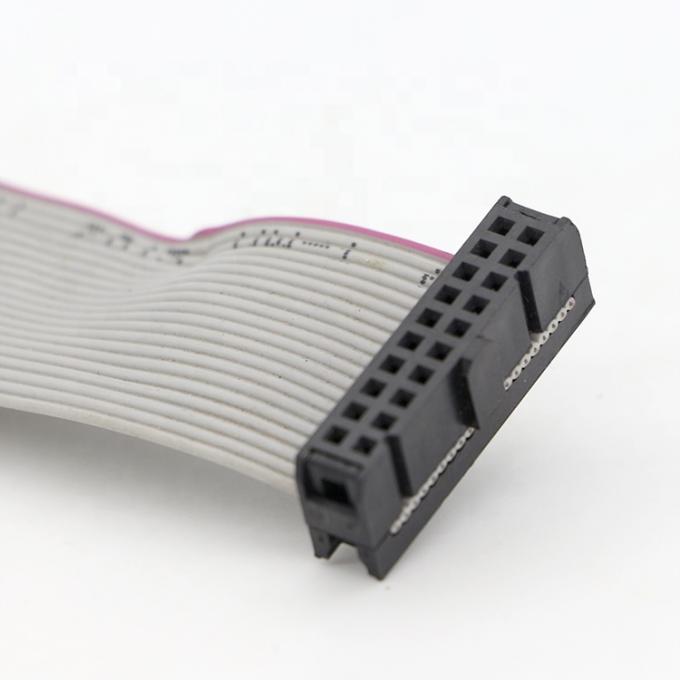 10PIN 20PIN 40IN 女性から女性へのソケット 2.54mm フラット IDC リボンケーブル 3