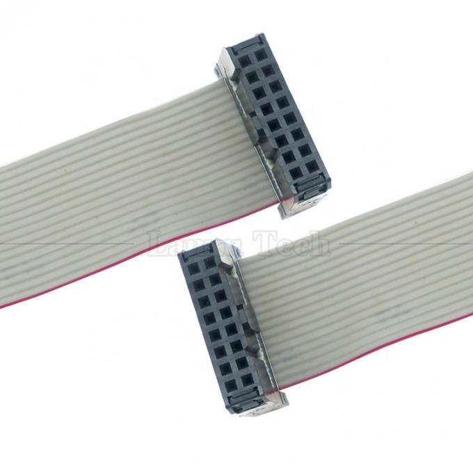 女性から女性へ 16 PIN 1.27mm ピッチ IDC 2.54mm コンネクタ GPIO グレー フラットリボンワイヤーケーブル ハードドライブ CD ラスベリー Pi 0