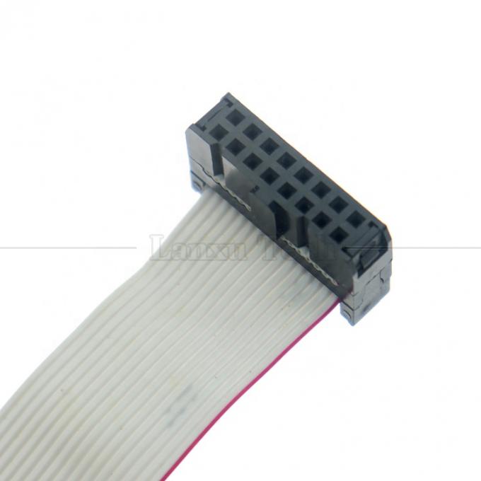 女性から女性へ 16 PIN 1.27mm ピッチ IDC 2.54mm コンネクタ GPIO グレー フラットリボンワイヤーケーブル ハードドライブ CD ラスベリー Pi 2