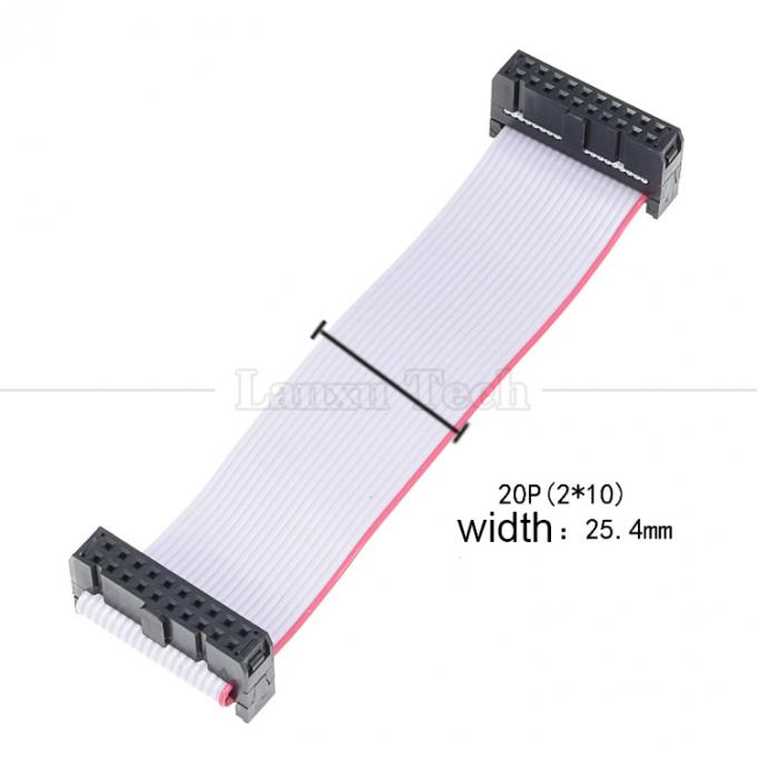 パーソナライズされた4〜80 10 16 18 20 30 40 50 60 64 PIN 1.27mmピッチ FCC IDC 2.54mmコネクタ フラットリボンケーブル 5