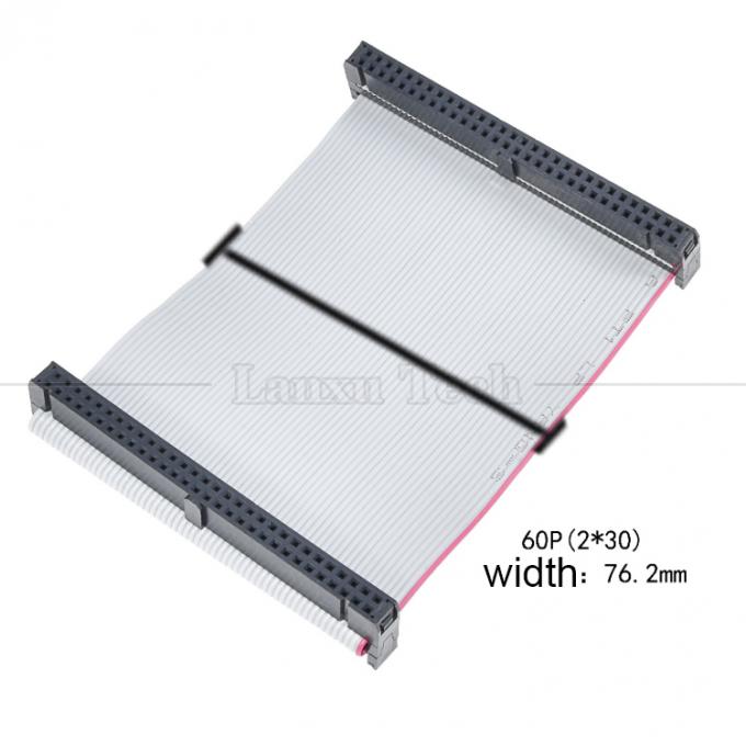 パーソナライズされた4〜80 10 16 18 20 30 40 50 60 64 PIN 1.27mmピッチ FCC IDC 2.54mmコネクタ フラットリボンケーブル 9