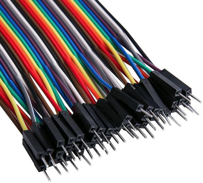 10cm 20cm 30cm 女性から女性へ 男性から男性へ 40ピンデュポンコネクタ ブレッドボード GPIO ジャンパーワイヤー アードゥイノ ラズベリーパイ 3