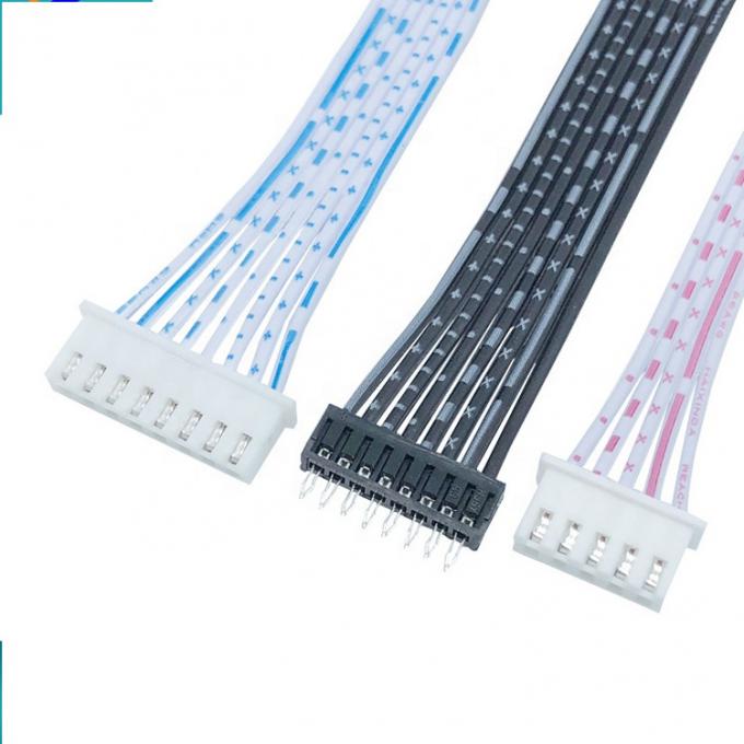 カスタム 2 3 4 5 6 7 8 ピン JST XH 2.54mm ピッチコネクタ フラットリボンケーブル 2