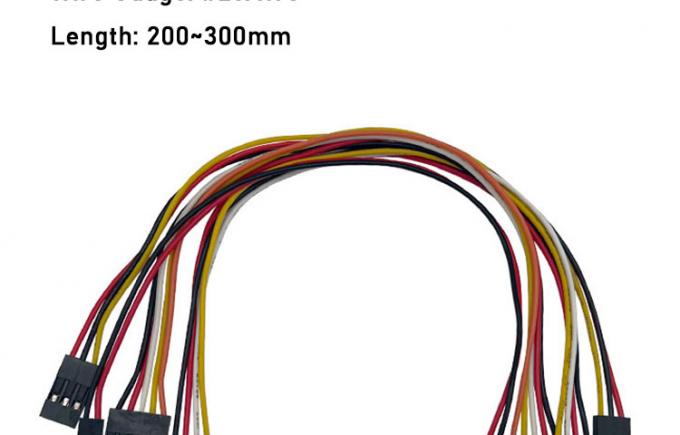 2p 3p 4p 5p 6p 7p 8p 9p 10p 女性から女性へ 2.54mm デュポンコネクタ リボン ジャンパーワイヤー 1