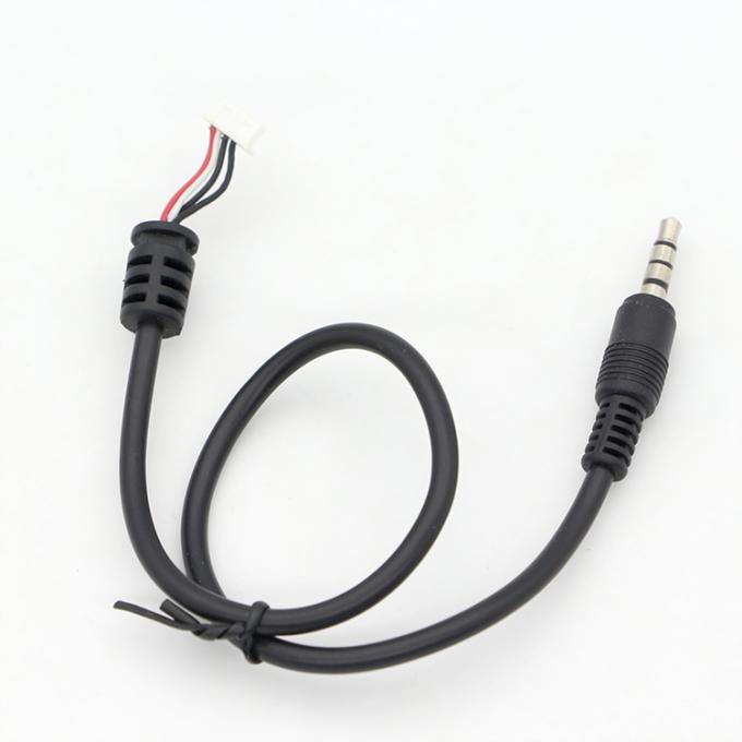 カスタム工場組立 1M 3.5mm TRRSオーディオ DC ジャックからJST 2.0mm 2.54mmピッチ接続ケーブル 4