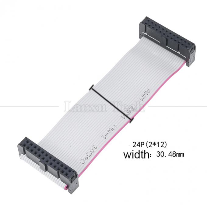 6 8 10 12 14 16 18 20 24 26 30 32 34 40 50 60 64 PIN 1.27mmピッチIDC 2.54mm2.0mmコネクタ グレーフラットリボンワイヤーケーブル 9