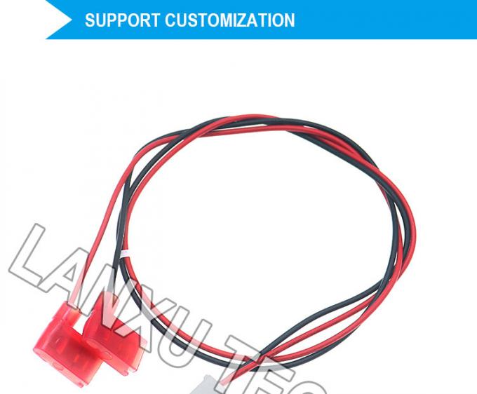 VH 2P 3.96mm 傾きから90度の角度 6.3 スペードコネクタ 組立ケーブルワイヤーハーネス 0