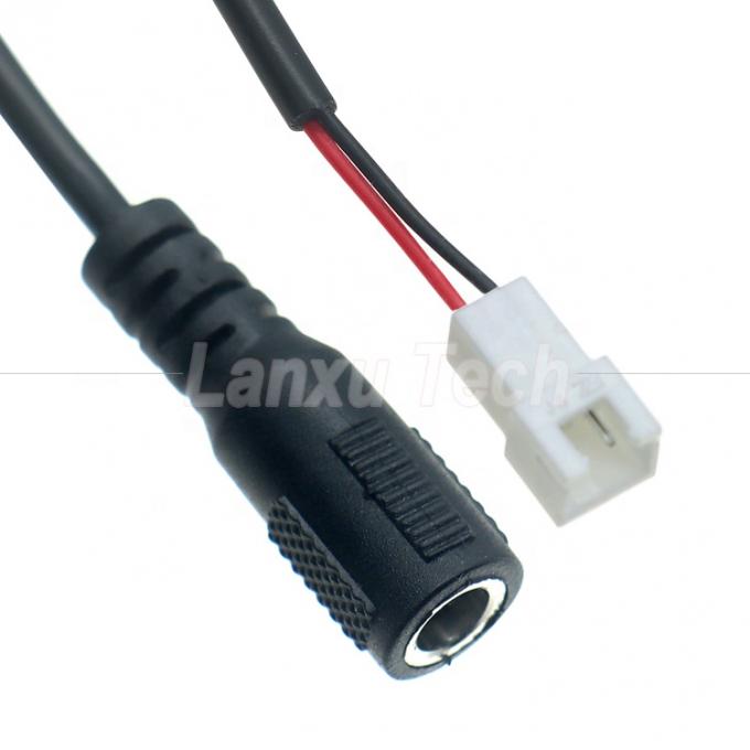 OEMカスタマイズ DC 女性 5.5x2.1mm バレルジャックからJST 2 PIN XH 2.54mmピッチ 女性コネクタ ハーネスケーブル 1