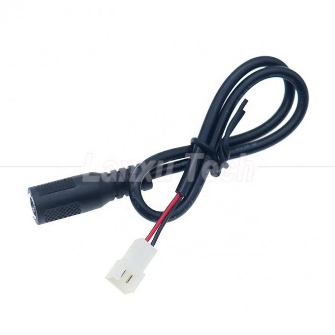 OEMカスタマイズ DC 女性 5.5x2.1mm バレルジャックからJST 2 PIN XH 2.54mmピッチ 女性コネクタ ハーネスケーブル 0