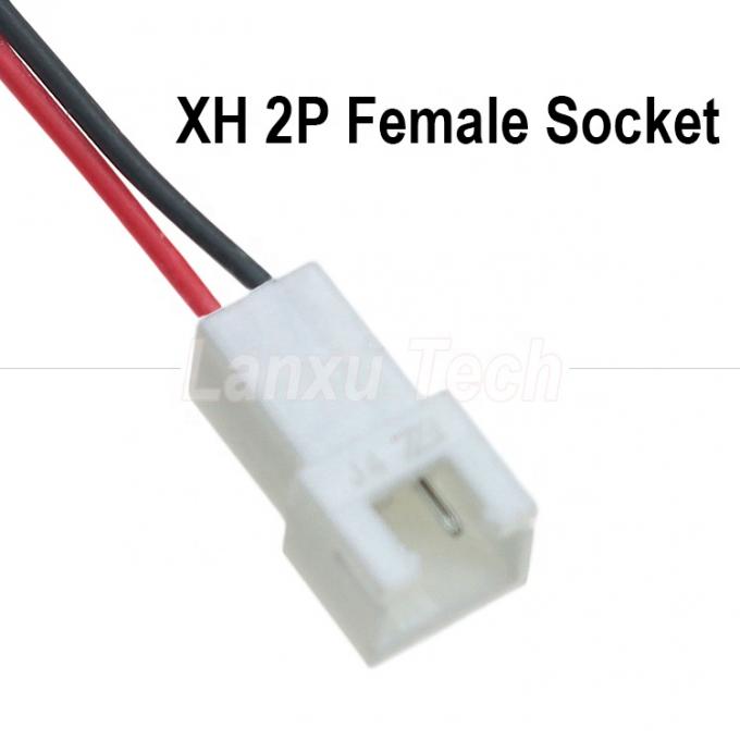 OEMカスタマイズ DC 女性 5.5x2.1mm バレルジャックからJST 2 PIN XH 2.54mmピッチ 女性コネクタ ハーネスケーブル 2