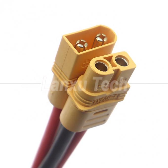 12AWG 16AWG 100mm 150mm 200mm XT30U XT60 XT60H XT90 コンネクタ 男性 女性から裸のワイヤーへ 3