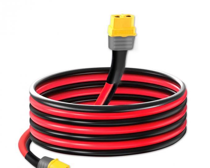 10AWG 12AWG 男性から女性へ XT60 XT60H コンネクタ 拡張アダプタケーブル RC電池発電所太陽光パネル 0
