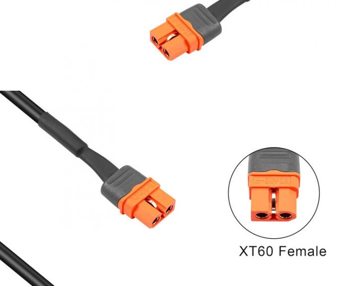 DC 5.5x2.1mm 5.5x2.5mm プラグ 男性 バレル ジャック XT60 バッテリー コンネクタ ワイヤーケーブル ソーラー パネル FPV 2