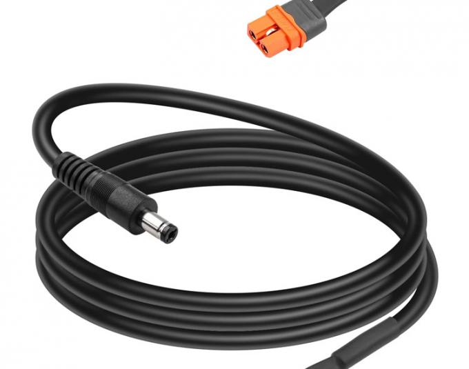 DC 5.5x2.1mm 5.5x2.5mm プラグ 男性 バレル ジャック XT60 バッテリー コンネクタ ワイヤーケーブル ソーラー パネル FPV 1