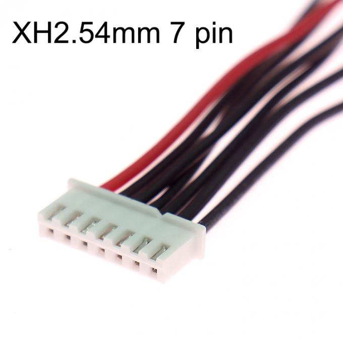 シリコンワイヤ JST XH 2.5mm 2s 3s 4s 5s 6s 7ピン リポ バッテリー バランス リード 延長充電ケーブル 2