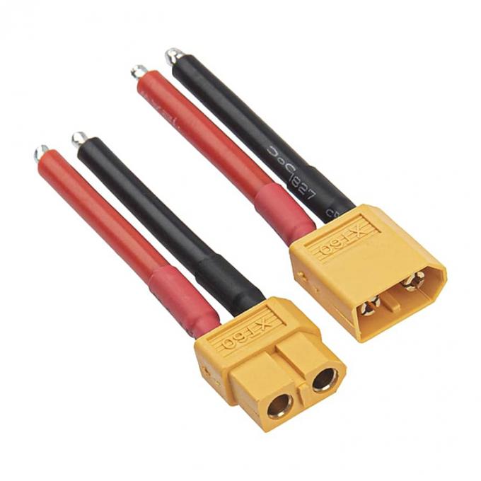 高品質 XT60 男性 女性プラグコネクタ 12AWG シリコンワイヤリード延長ケーブル RC リポバッテリー FPVレーシングドローン 0