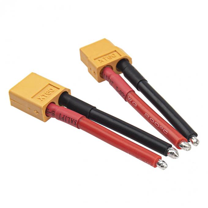 高品質 XT60 男性 女性プラグコネクタ 12AWG シリコンワイヤリード延長ケーブル RC リポバッテリー FPVレーシングドローン 1