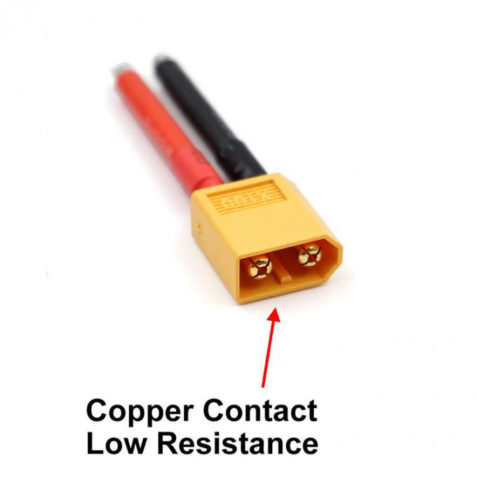 高品質 XT60 男性 女性プラグコネクタ 12AWG シリコンワイヤリード延長ケーブル RC リポバッテリー FPVレーシングドローン 3