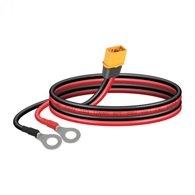 12AWG シリコンワイヤ XT60 XT60H 男性 女性からOリング端末ケーブル RC航空機 トイカー リポバッテリー FPVレーシングドローン 1