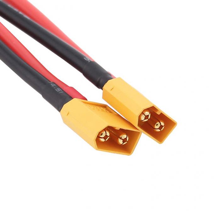14AWG XT60 男性 4mm バナナコネクタケーブルへのプラグ RC Lipo バッテリー充電 FPV ドローン 3