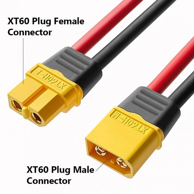 12AWG 100mm 150mm シリコンワイヤ XT60 XT60H XT60U コンネクタ 男性 女性 ヘッド ハウジング プラグケーブル バッテリー FPV 0