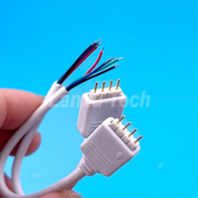 5050 LEDライトストライプ RGB 4 PIN 接続ケーブル 0