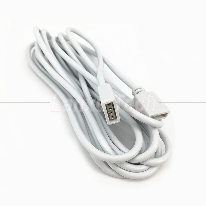 女性から女性へ 4ピンRGBプラグ接続延長ケーブル 5050 3528 2835 LEDストライプライト 3