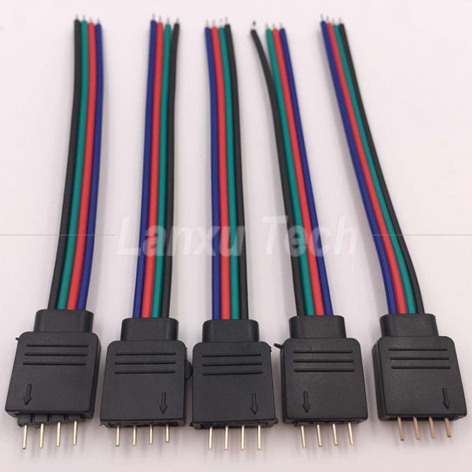 RGB 4ピンコネクタ 5050 LED リボンケーブル 2