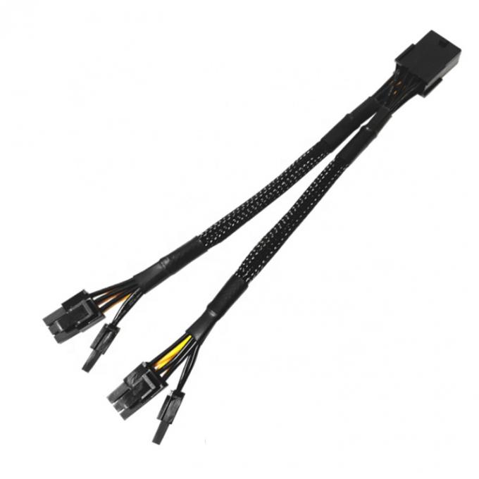 PCIe 8ピン 女性から2つ 8ピン 男性 PCI エクスプレス グラフィック ビデオ カード GPU パワー アダプター ケーブル 4
