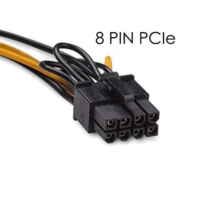 スプリッタ 8ピン PCIe エクスプレス 男性からダブル 15ピン Sata 電源アダプタ ATXケーブル 2